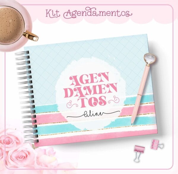 Pack Agendamentos Horizontal - Arquivo Digital