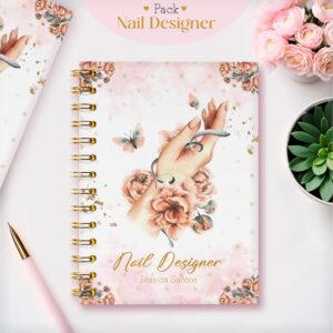 pack agendamentos nail designer 2025 miolos para planners