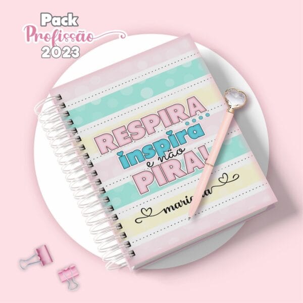 Pack Agendas 2023 Femininas - Arquivo Digital