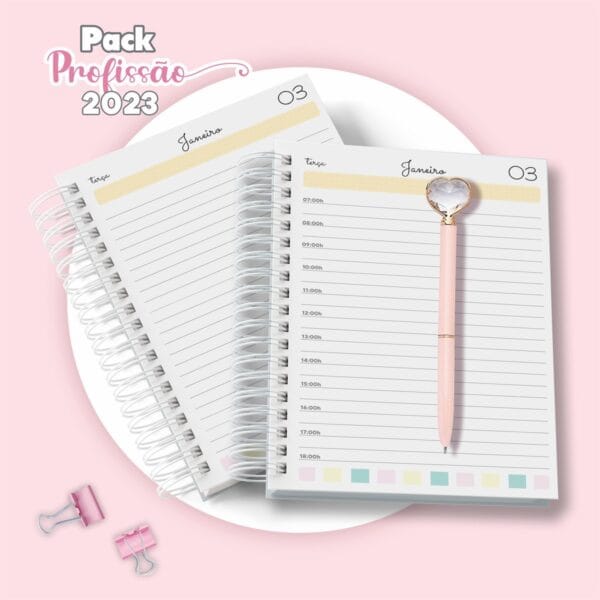 Pack Agendas 2023 Femininas - Arquivo Digital - Imagem 4