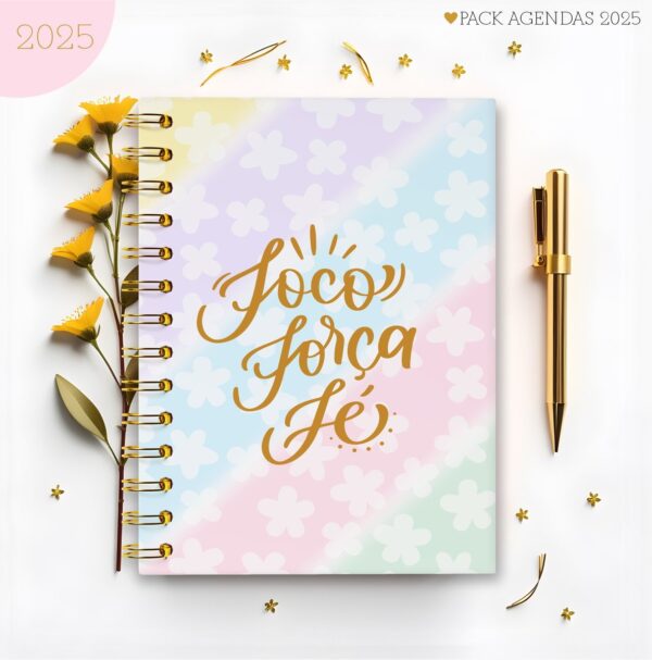 Pack Agendas Feminina 2025 - Arquivo Digital - Imagem 2