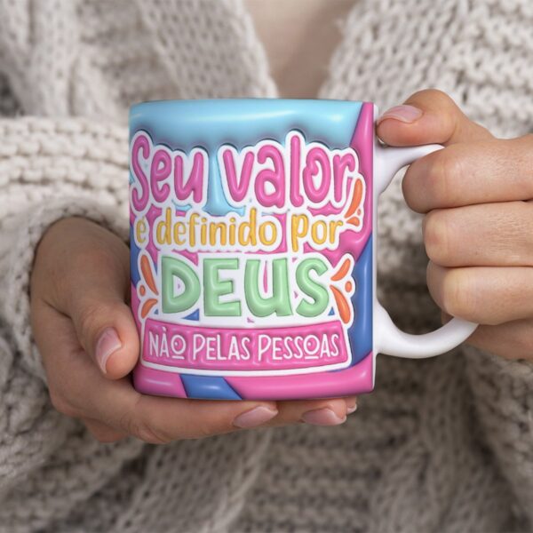 Pack Artes Canecas Frases Cristã - Arquivo Digital - Imagem 3