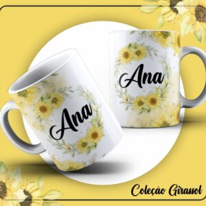 pack artes canecas girassois arquivo digital canecas 1