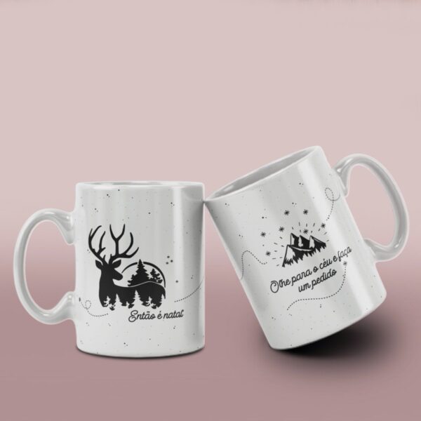 Pack Artes Canecas Natal Minimalista - Arquivo Digital