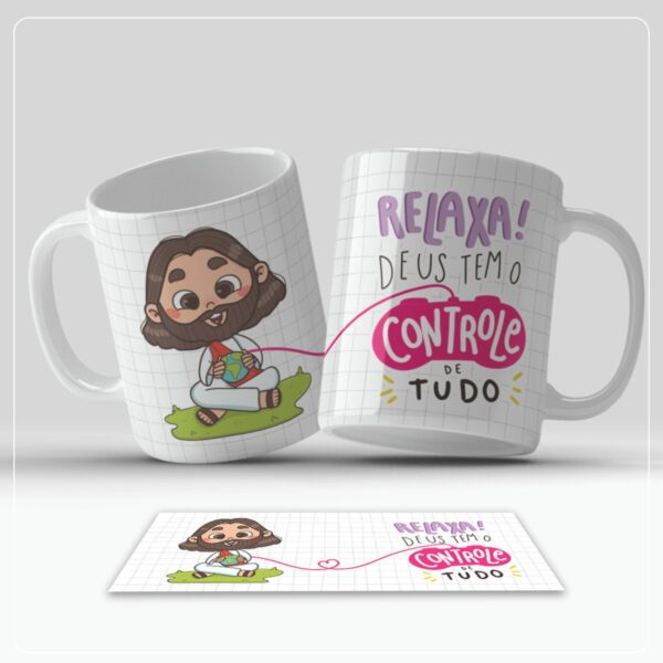 Pack Artes Canecas Religiosas - Arquivo Digital - Imagem 4