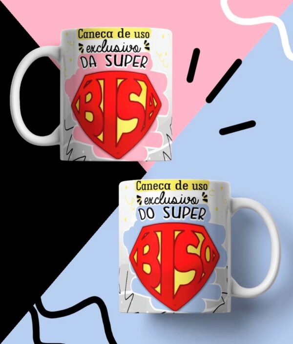 Pack Artes Canecas Supers - Png - Imagem 3