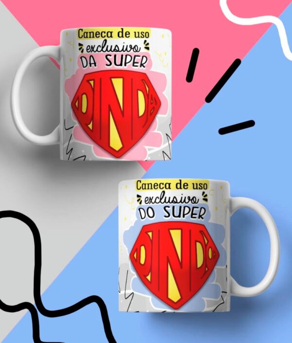 Pack Artes Canecas Supers - Png