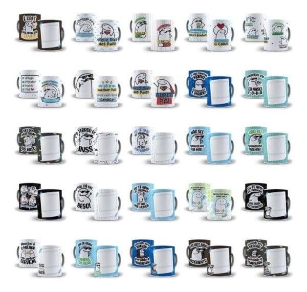 Pack Artes Dia Dos Pais Flork Imagens Png Frases Caneca