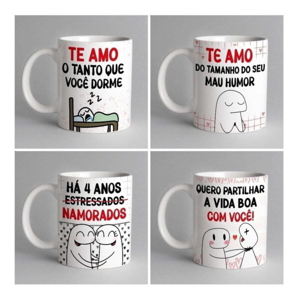 Pack Artes Para Canecas Dia Dos Namorados Flork Bento Cake