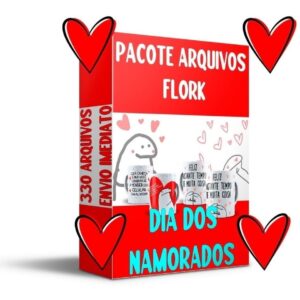 Pack Artes Sublimação Bento Flork Dia Dos Namorados