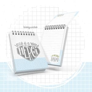 Pack Bloquinho A6 Dia dos Pais - Arquivo Digital