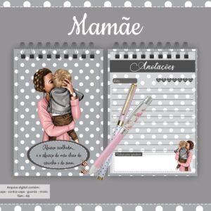pack bloquinhos mamaes arquivo digital scrapbook 1