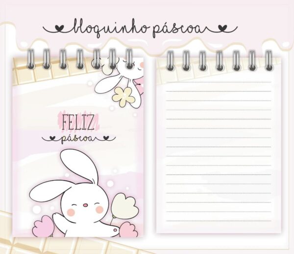 Pack Bloquinhos Páscoa - Arquivo Digital - Imagem 4
