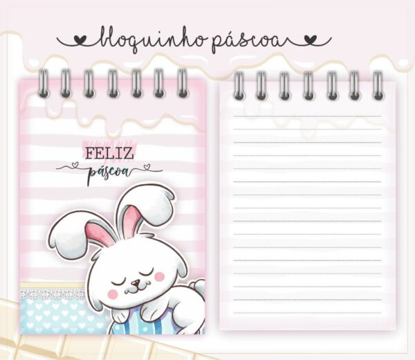 Pack Bloquinhos Páscoa - Arquivo Digital - Imagem 3