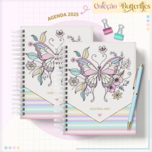 pack borboletas candy 2025 arquivo digital agenda