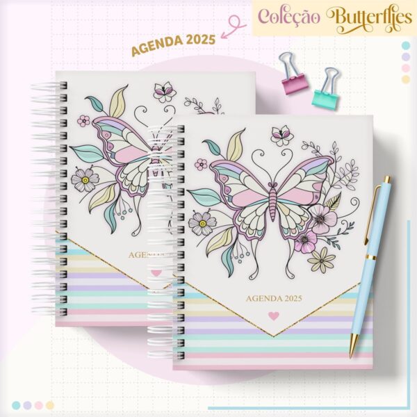 Pack Borboletas Candy 2025 - Arquivo Digital