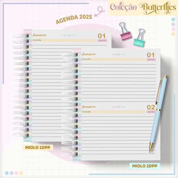 Pack Borboletas Candy 2025 - Arquivo Digital - Imagem 2