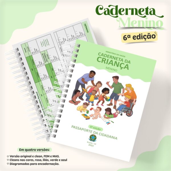 Pack Caderneta de Saúde 6 Edição - Arquivo Digital - Imagem 4