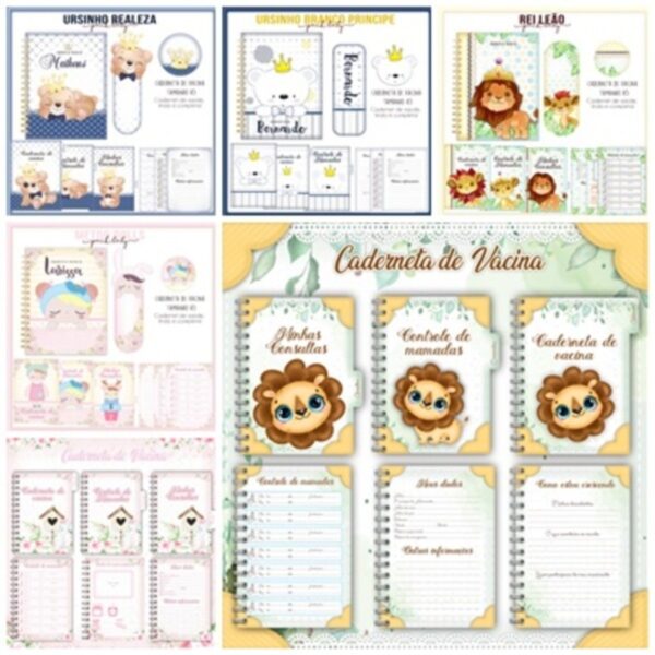 Pack Cadernetas de Vacinas - Arquivo Digital