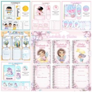 pack cadernetas de vacinas arquivo digital consultas do bebe