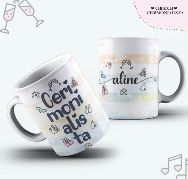 Pack Canecas Profissões Femininas - Arquivo Digital - Imagem 2