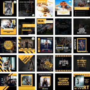 Pack Canva Academia 20 Templates Editaveis 25 Artes Bonus