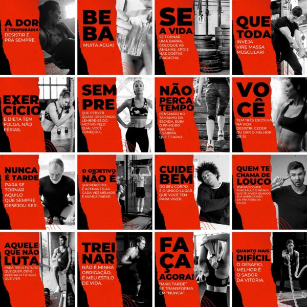Pack Canva Academia Personal Trainer Template Canva 200 Artes Legendas 5