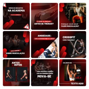 Pack Canva Academia Template Editavel 30 Artes Bonus 6
