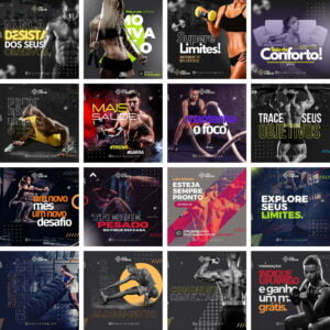 Pack Canva Academia Templates Editaveis 16 Artes Bonus
