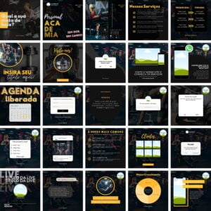 Pack Canva Academia Templates Editaveis 25 Artes Bonus