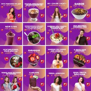 Pack Canva Acai Templates Editaveis 200 Artes Legendas 7