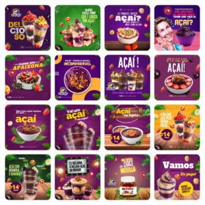 Pack Canva Acai Templates Editaveis 65 Artes Bonus 4