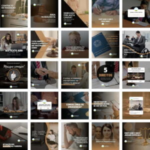 Pack Canva Advogado 20 Templates Editaveis 25 Artes Bonus
