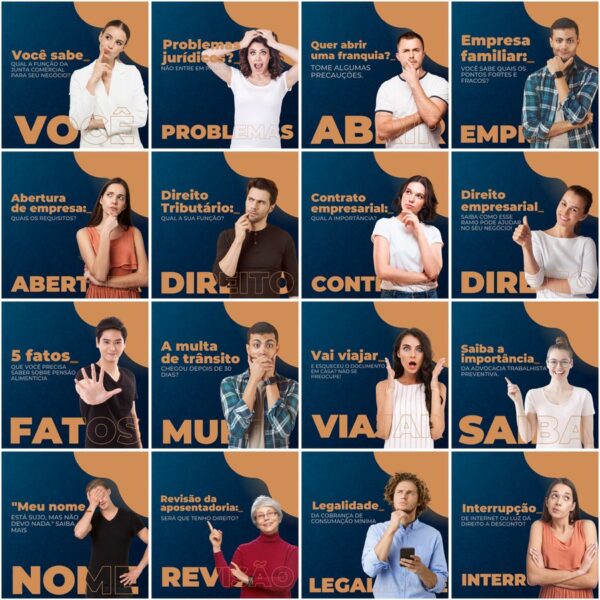 Pack Canva Advogado Advocacia Templates Editaveis 200 Artes Legendas 10