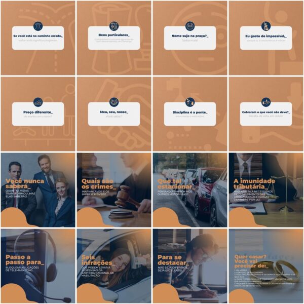 Pack Canva Advogado Advocacia Templates Editaveis 200 Artes Legendas 7