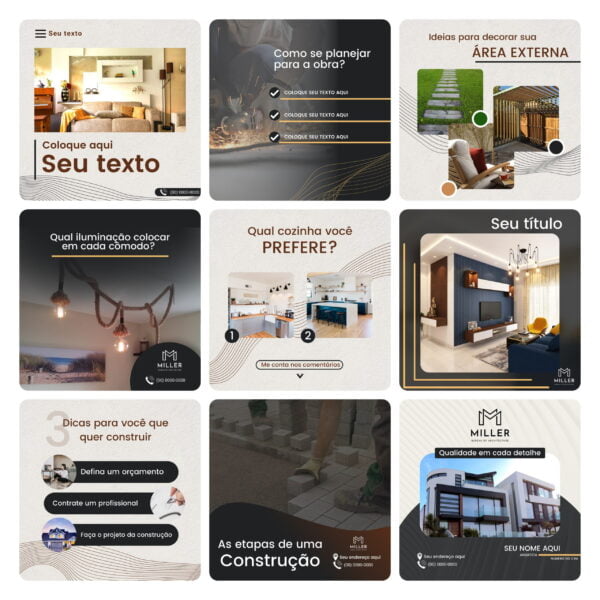 Pack Canva Arquitetos Template Editavel 30 Artes Bonus 4