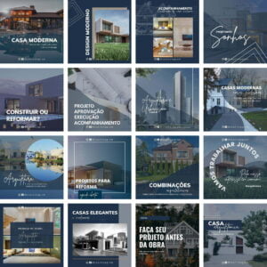 Pack Canva Arquitetura Arquitetos Templates Editaveis 30 Artes Bonus 2