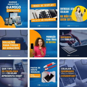 Pack Canva Assistencias Tecnicas De Celular Templates Editaveis 25 Artes Bonus 3