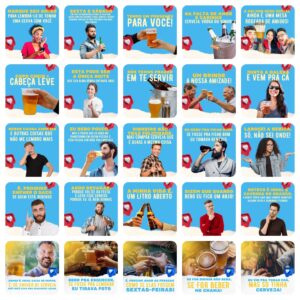 Pack Canva Bares Bar Cervejaria Templates Editaveis 200 Artes Legendas 11