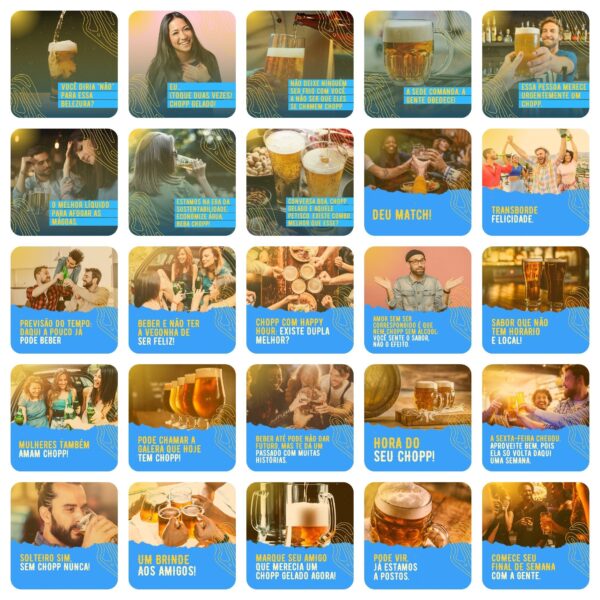 Pack Canva Bares Bar Cervejaria Templates Editaveis 200 Artes Legendas 3