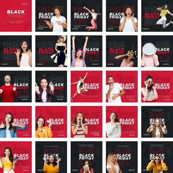 Pack Canva Black Friday Templates Editaveis 200 Artes Bonus 2