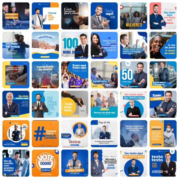 Pack Canva Campanha Politica Eleicoes Templates Editaveis 230 Artes Bonus 5