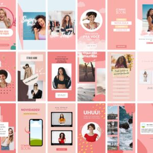 Pack Canva Capas Reels Igtv Instagram Templates Editaveis 20 Artes Bonus