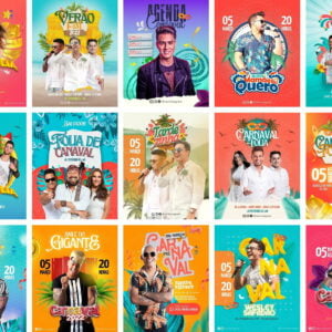 Pack Canva Carnaval Templates Editaveis 24 Artes Bonus 6