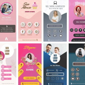 Pack Canva Cartoes Interativos Digital Templates Editaveis 10 Artes Bonus