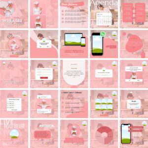 Pack Canva Confeiteira Confeitaria Templates Editaveis 25 Artes Bonus