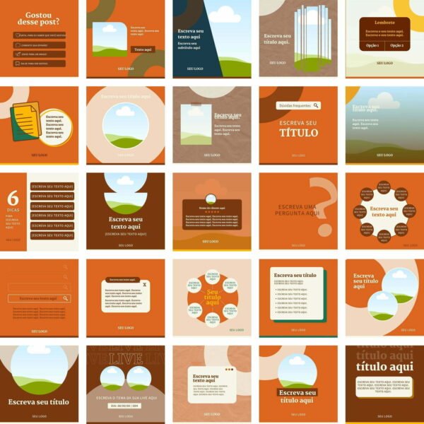 Pack Canva Contabilidade Template Canva 230 Artes + Bônus - Imagem 4