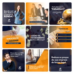 Pack Canva Contabilidade Template Editavel 30 Artes Bonus 3