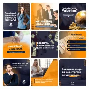 Pack Canva Contabilidade Template Editavel 30 Artes Bonus 3