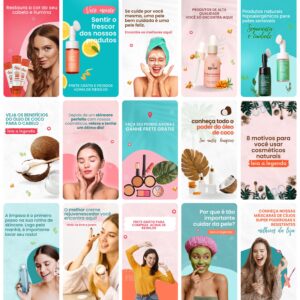 Pack Canva Cosmetico Templates Editavel 30 Artes Storie Bonus 3